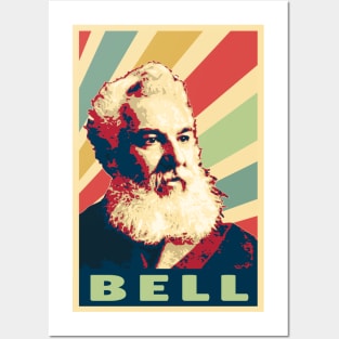 Alexander Graham Bell Vintage Colors Posters and Art